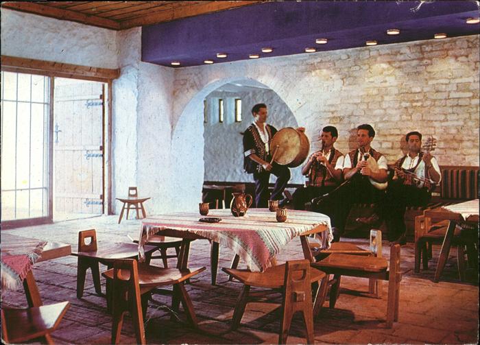 Slantschev Brjag Kneipe Tracht Musiker