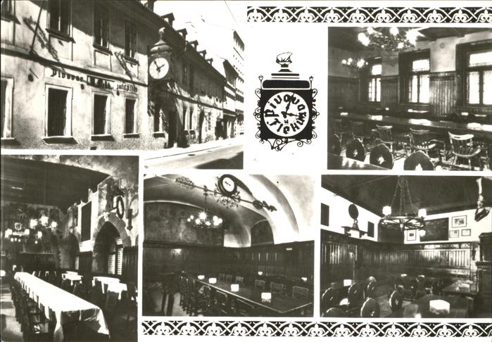Praha Prahy Prague Pivovar U Fleku Restaurant