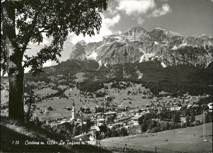 Cortina d Ampezzo Panorama le Tofane Dolomiti