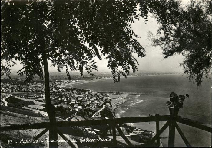 Cattolica Rimini Panorama da Gabicce Monte