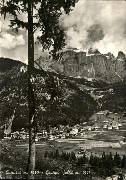 Canazei Panorama Gruppo Sella Dolomiti