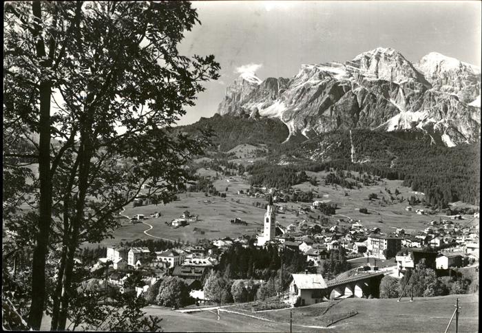 Cortina d Ampezzo Panorama Tofane Dolomiti