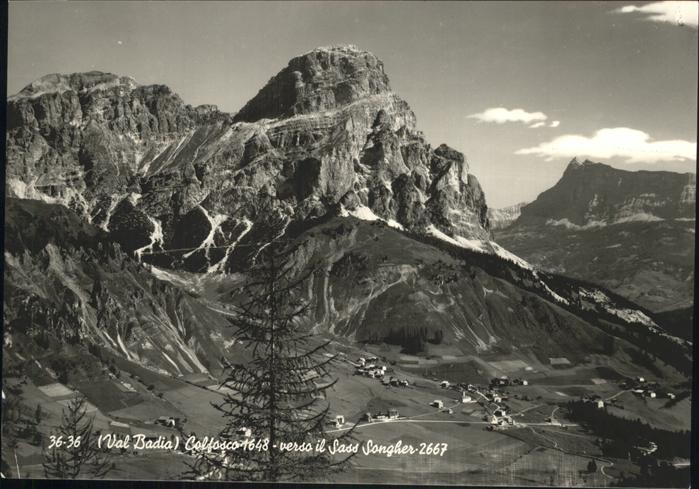 Colfosco Val Badia verso il Sass Songher Dolomiti