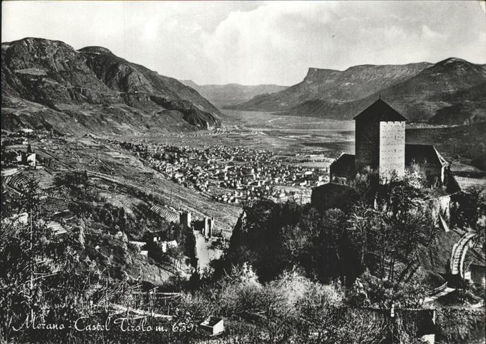 Merano Meran Castel Tirolo Schloss Panorama