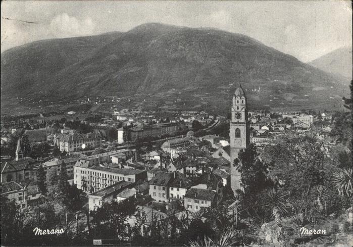 Merano Meran Gesamtansicht