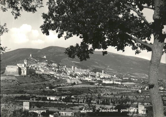 Assisi Umbria Panorama generale