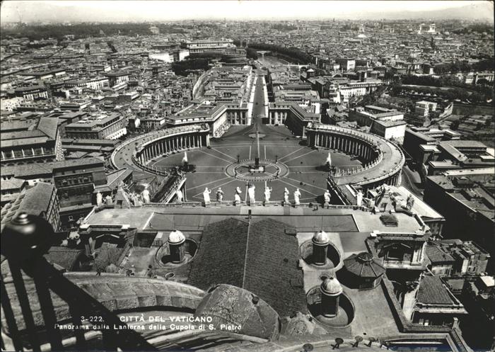 Rom Roma Citta del Vaticano Veduta della Cupola di San Pietro Vatikanstadt