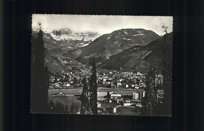 Bolzano Panorama verso il Catinaccio Dolomiti Rosengarten