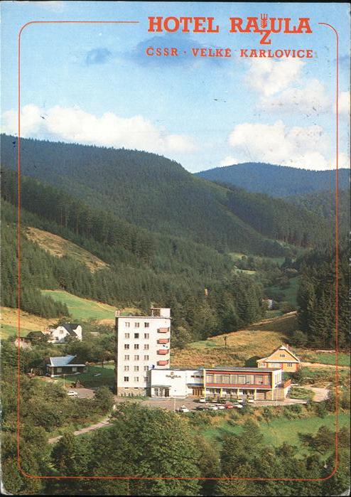 Velke Karlovice Hotel Razula