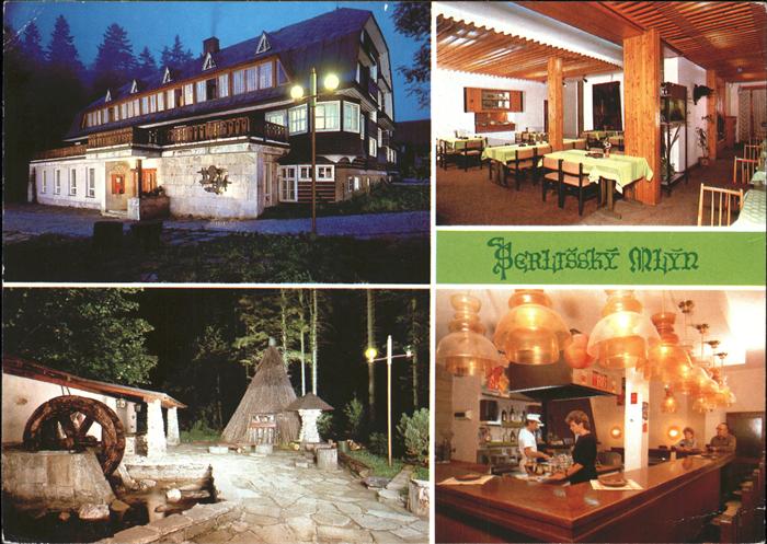 Destne Horsky Hotel Serlissky Mlyn Restaurant Wasserrad