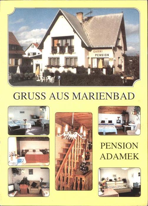 Marienbad Tschechien Boehmen Garni Pension Adamek