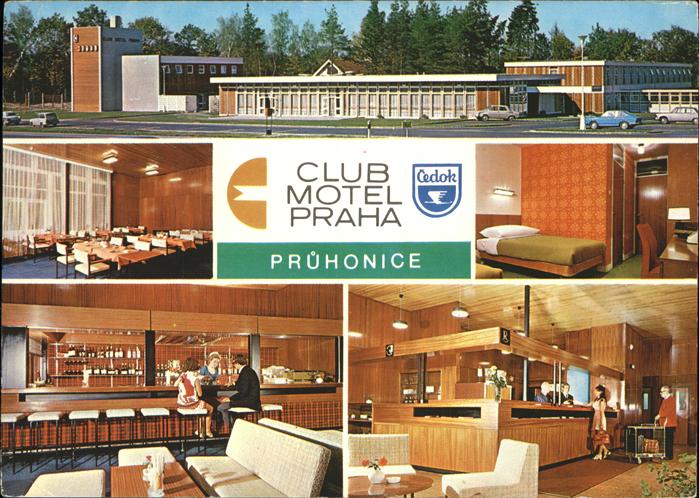 Praha Prahy Prague Club Motel Pruhonice Bar Empfangshalle