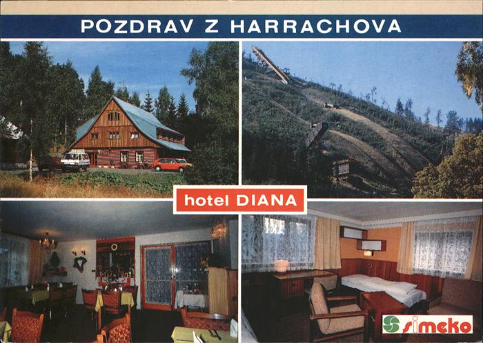 Harrachov Harrachsdorf Horsky Hotel Diana Skischanze