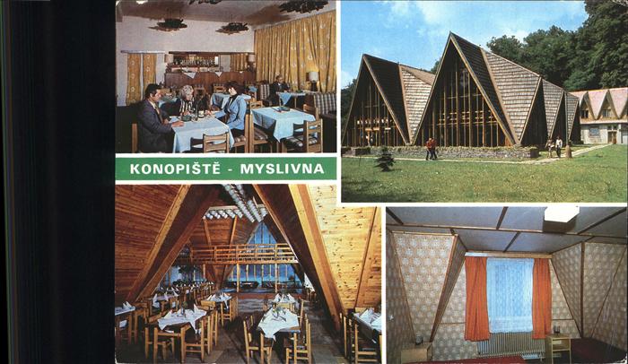 Konopiste Tschechien Myslivna Jaegerhaus Restaurant