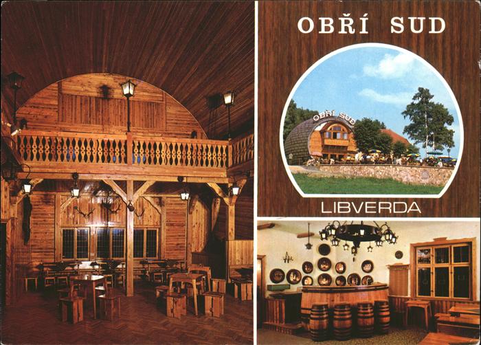 Lazne Libverda Vyletni Restaurace Obri Sud Fass Jizerske Hory Riesengebirge