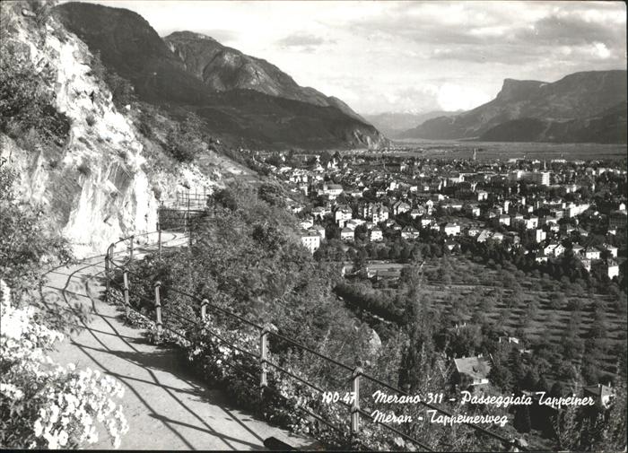 Merano Meran Passeggiata Tappeiner