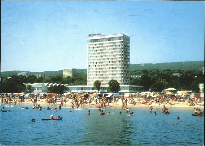 Slatni Pjasazi Hotel International Strand Schwarzes Meer