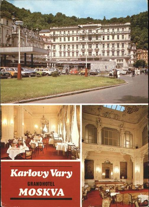 Karlovy Vary Grandhotel Moskva Restaurant