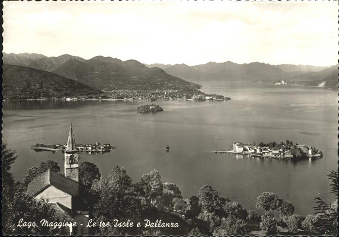 Pallanza Le 3 Isole Lago Maggiore Inseln