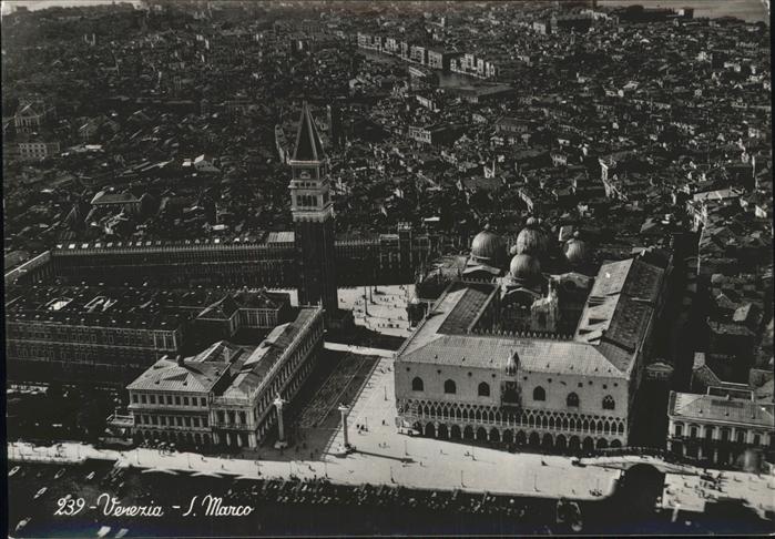 Venezia Venedig Chiesa di San Marco veduta aerea