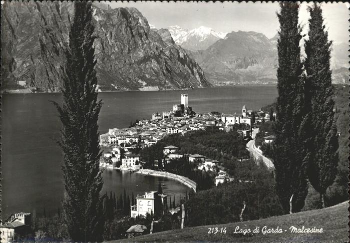 Malcesine Lago di Garda Veduta generale