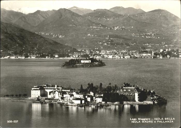 Pallanza Isola Bella Isola Madre Lago Maggiore