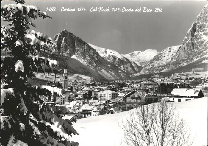 Cortina d Ampezzo Col Rosa Croda del Beco