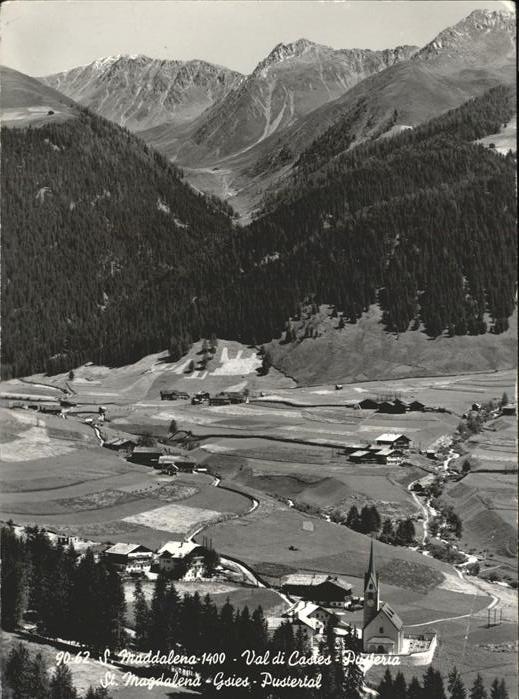 St Magdalena Gsies Panorama Val di Pusteria