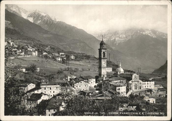 Edolo Chiesa Parrocchiale e Frazione Mu