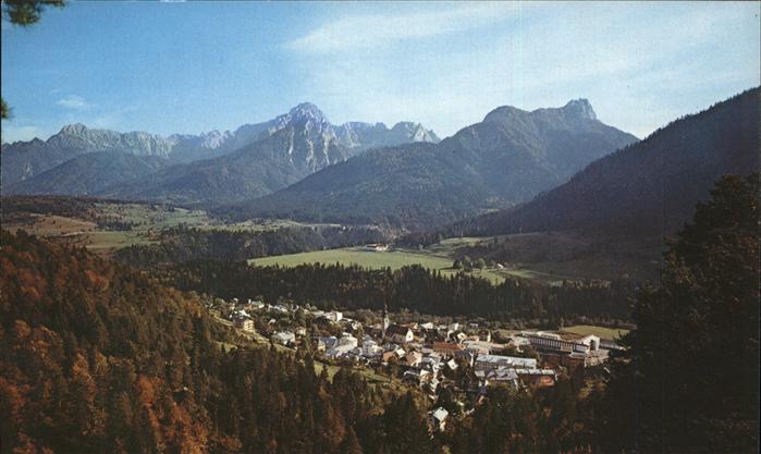 Tarvisio Panorama con Monte Mangart