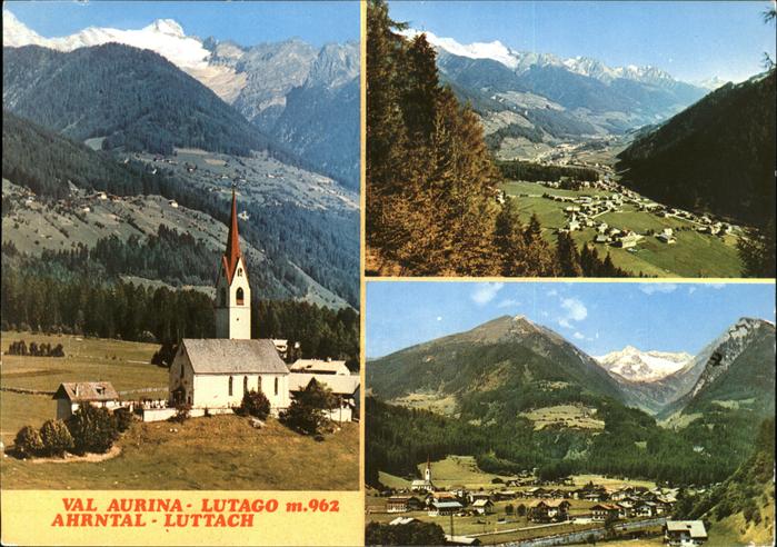 Luttach Ahrntal Suedtirol