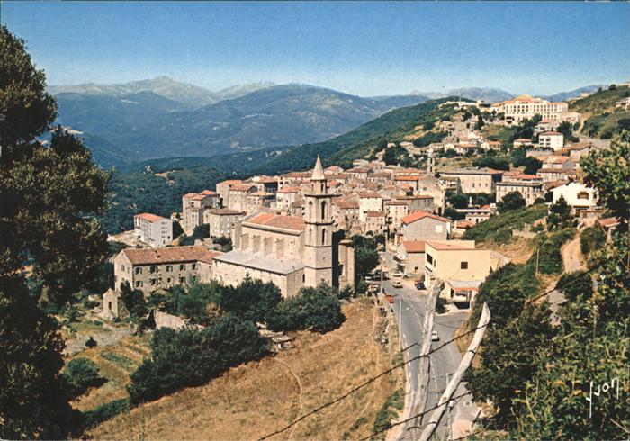 Sartene Le Couvent Saint Damien et la Ville