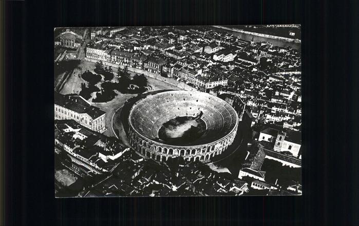 Verona Veneto Monumenti di Verona Fliegeraufnahme
