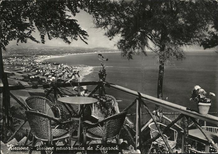 Riccione Visione panoramica da Edenrock