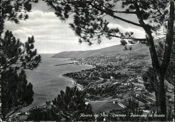 San Remo Panorama da levante