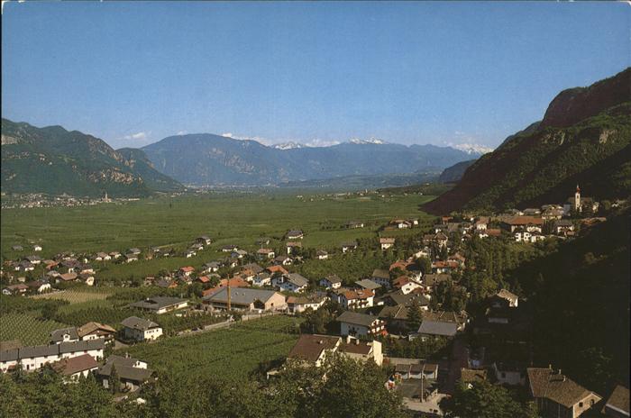Nals Bozen im Etschtal Panorama