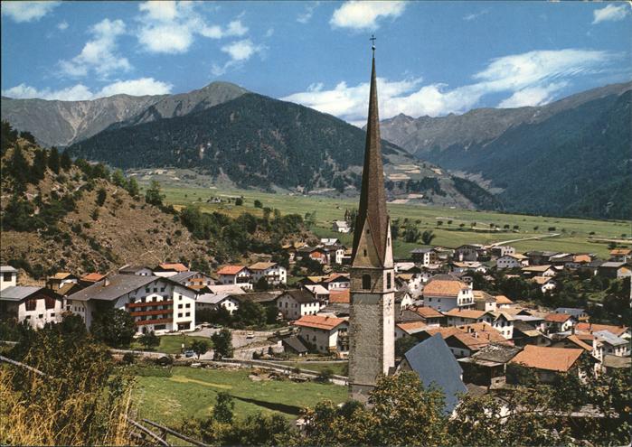 Burgusio Val Venosta Panorama