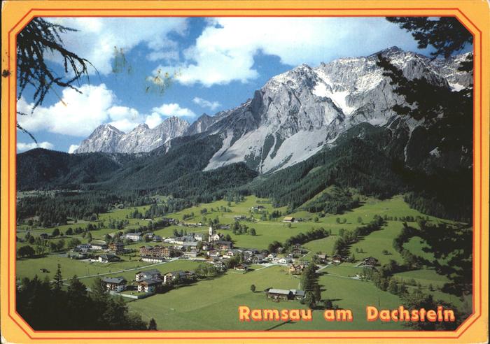 Ramsau Dachstein Steiermark Fliegeraufnahme