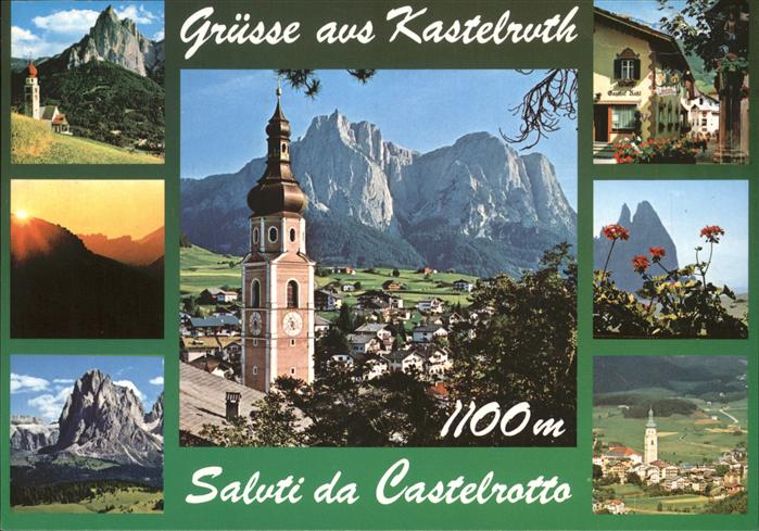 Castelrotto Kastelruth Dolomiti Altpiano dello Scillar