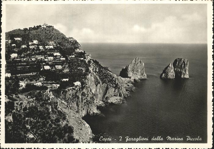 Capri Faraglioni dalla Marina Piccola