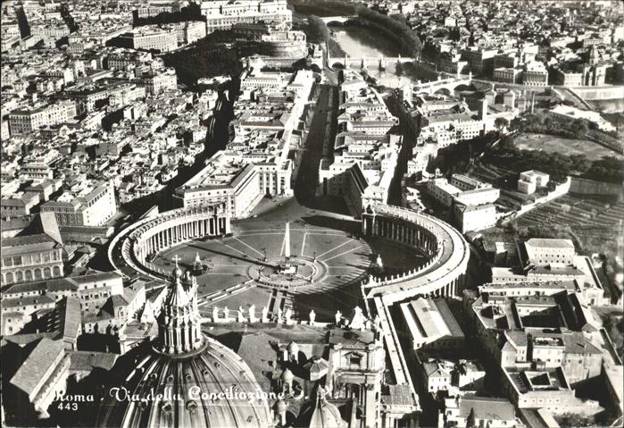Rom Roma mit Conciliazione Strasse
