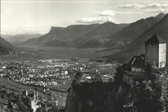 Merano Meran mit Schloss Tirol