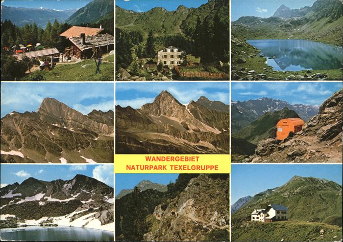 Merano Meran Naturpark Textelgruppe mit Langsee