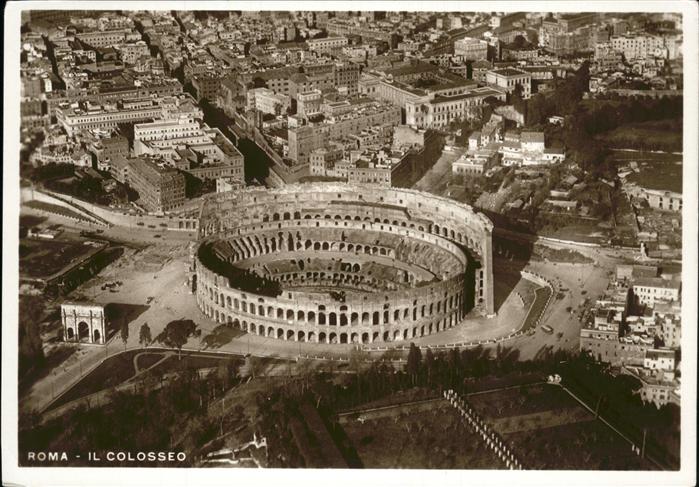Rom Roma mit Coloseum