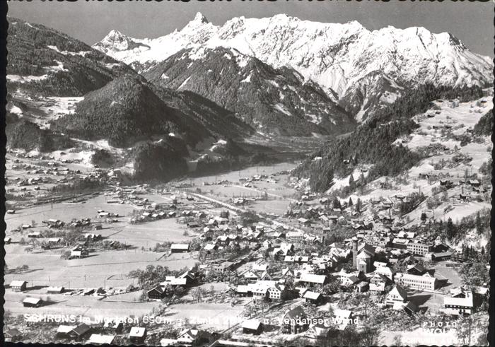 Schruns Vorarlberg im Winter