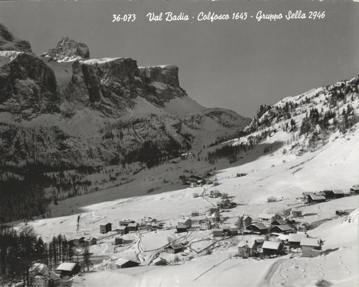 Val Badia im Winter