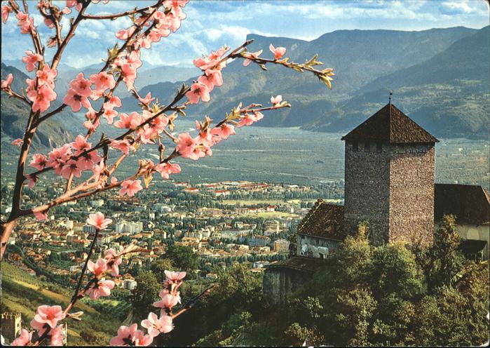 Merano Meran mit Castel Tirolo