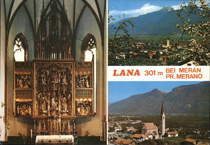 Lana Meran mit Kirche