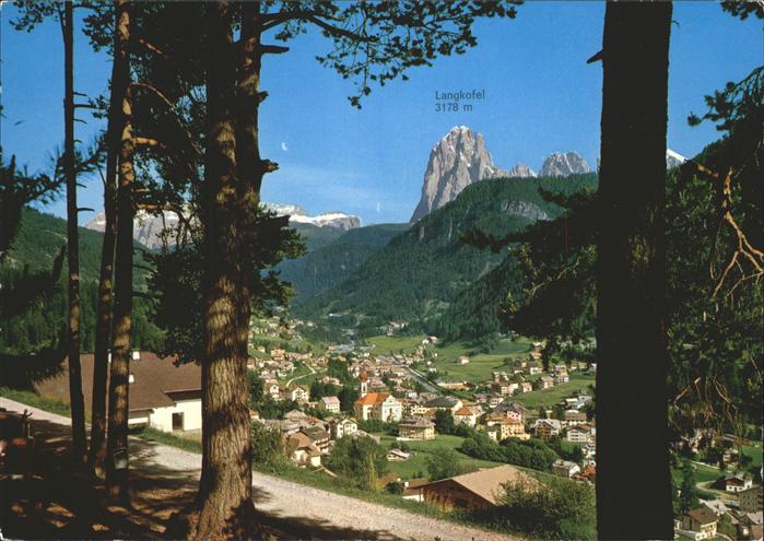Ortisei St Ulrich mit Dolomiten