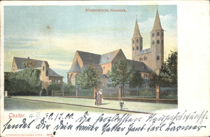 GOSLAR Harz Niedersachsen Klosterkirche Neuwerk